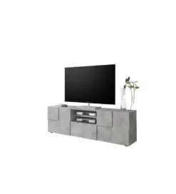 Stolik pod TV DAMA 181 cm w optyce betonu