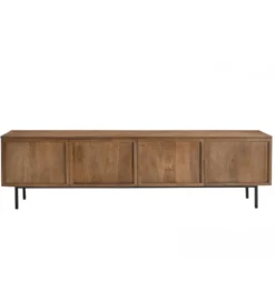 Stolik pod TV ELANI 180 cm drewno mango