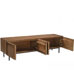 Stolik pod TV ELANI 180 cm drewno mango