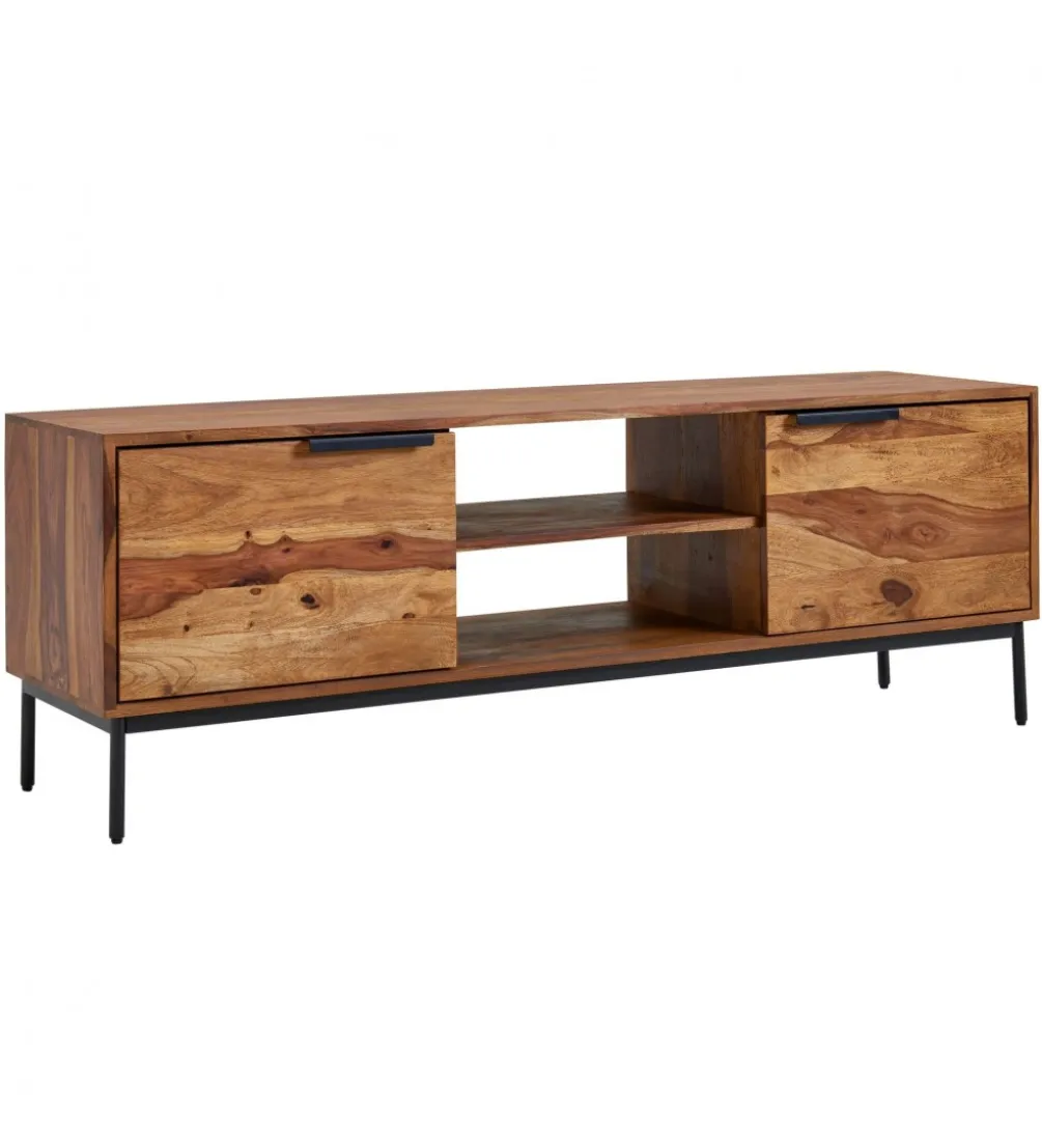 Stolik pod TV ELCANTO 147 cm drewno sheesham