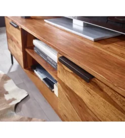 Stolik pod TV ELCANTO 147 cm drewno sheesham