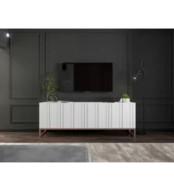 Stolik pod Tv ELPIS 150 cm biały