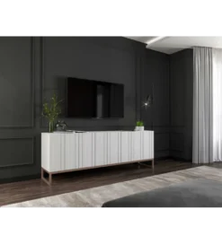 Stolik pod Tv ELPIS 150 cm biały