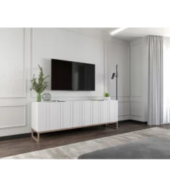 Stolik pod Tv ELPIS 150 cm biały