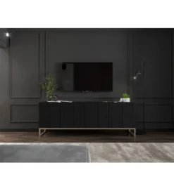 Stolik pod Tv ELPIS 150 cm czarny