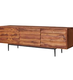 Stolik pod TV ESTELI 147 cm drewno sheesham