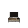 Stolik pod TV EVEREST 156 cm brązowo beżowy