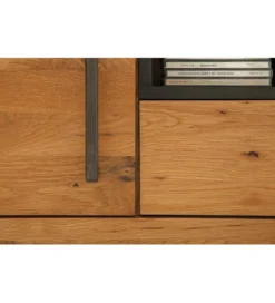 Stolik pod TV FACTORY Thor 200 cm drewno dąb dziki