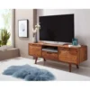 Stolik pod TV FEREZ 135 cm drewno sheesham