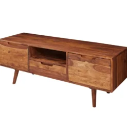 Stolik pod TV FEREZ 135 cm drewno sheesham