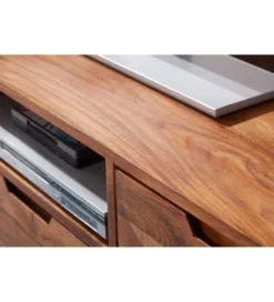 Stolik pod TV FEREZ 135 cm drewno sheesham