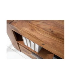 Stolik pod TV FINICE Makassar drewno Sheesham