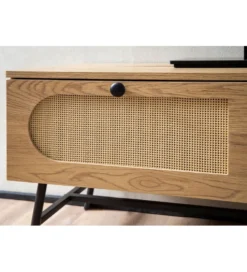 Stolik pod TV FONTA 100 cm w optyce dębu
