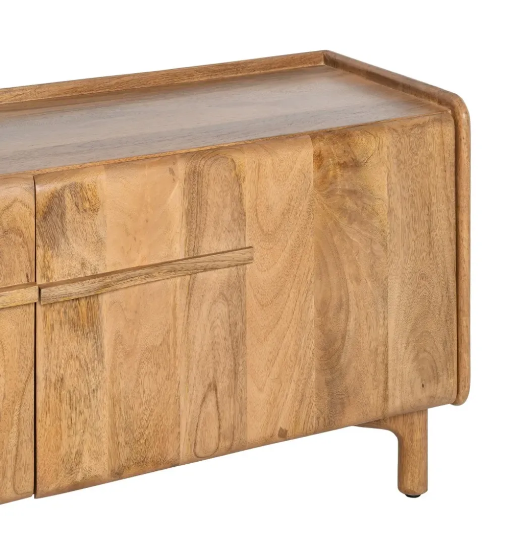 Stolik pod TV GALT 160 cm drewno mango naturalny