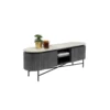 Stolik pod TV Glenn 150 cm antracytowy