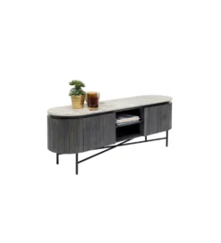 Stolik pod TV Glenn 150 cm antracytowy