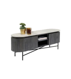 Stolik pod TV Glenn 150 cm antracytowy