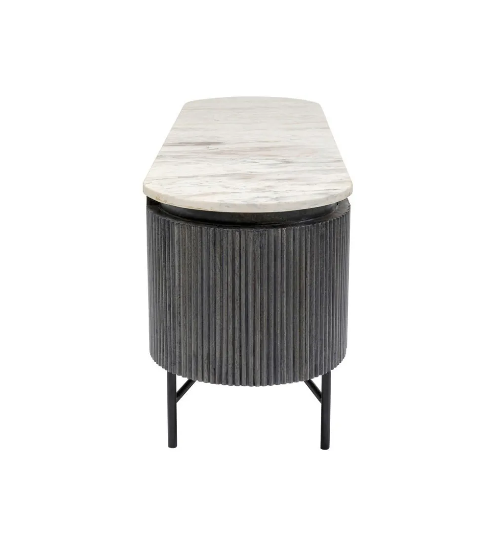 Stolik pod TV Glenn 150 cm antracytowy