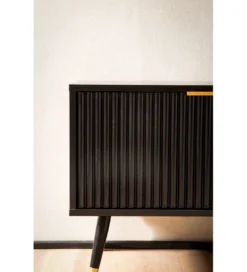 Stolik pod TV GLIMER II 150 cm czarny