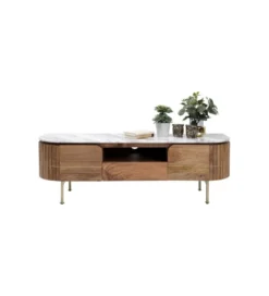 Stolik pod TV  GRACE 145 cm drewno mango