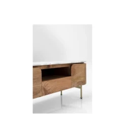 Stolik pod TV  GRACE 145 cm drewno mango