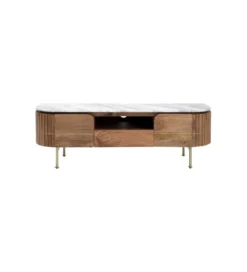 Stolik pod TV  GRACE 145 cm drewno mango