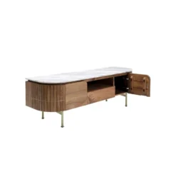 Stolik pod TV  GRACE 145 cm drewno mango