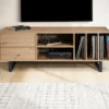 Stolik pod TV GRASSE 150 cm w optyce dębu