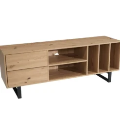 Stolik pod TV GRASSE 150 cm w optyce dębu