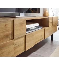 Stolik pod Tv GROSSETO 160 cm w kolorze dąb