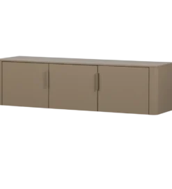 Stolik pod TV GUNNAR 154 cm drewno sosny szary