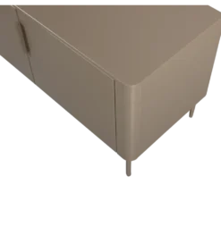 Stolik pod TV GUNNAR 154 cm drewno sosny szary