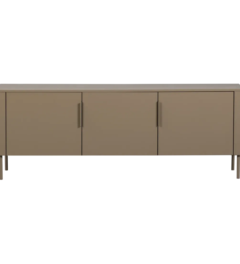 Stolik pod TV GUNNAR 154 cm drewno sosny szary