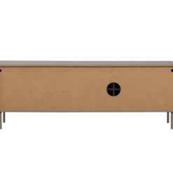 Stolik pod TV GUNNAR 154 cm drewno sosny szary