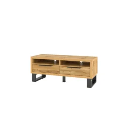 Stolik pod Tv Halle 124 cm w optyce dąb wotan
