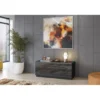 Stolik pod TV HELIO 120 cm czarny