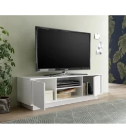 Stolik pod TV ICEE 139 cm biały