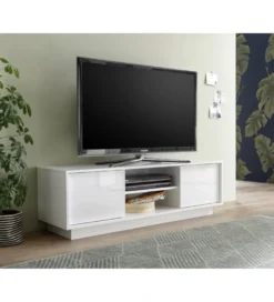 Stolik pod TV ICEE 139 cm biały