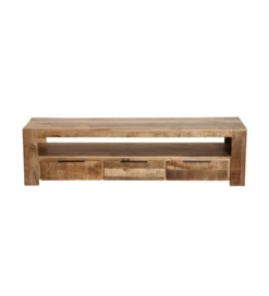 Stolik pod TV Iron Craft 170 cm drewno mango