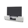 Stolik pod TV JEFF III 140 cm biało czarny