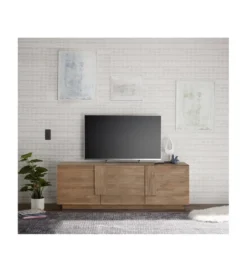Stolik pod TV JUPITER 182 cm w kolorze dąb Mercure