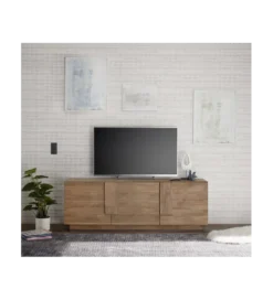 Stolik pod TV JUPITER 182 cm w kolorze dąb Mercure