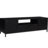 Stolik pod TV KALA 180 cm drewno mango czarna