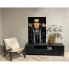 Stolik pod TV KALIA 160 cm czarny