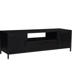 Stolik pod TV KALIA 160 cm czarny