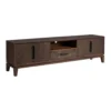 Stolik pod TV KILIAN 200 cm drewno mango brązowa