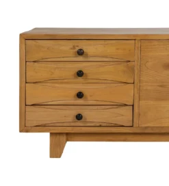 Stolik pod TV KORN 120 cm drewno mindi