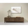 Stolik pod TV KORTE 210 cm drewno mango brąz