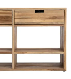 Stolik pod TV KURAN 140 cm drewno teak