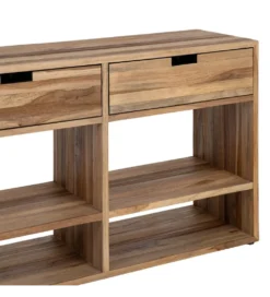 Stolik pod TV KURAN 140 cm drewno teak